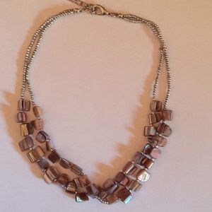 EUC 14” double strand necklace